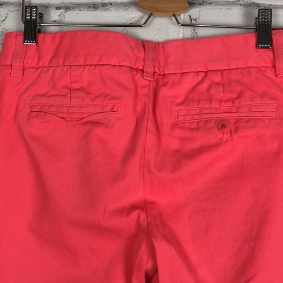 J. Crew Scout women’s coral 4 pocket pants size 2 - Picture 5 of 6